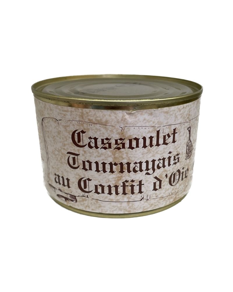 CASSOULET AU CONFIT D'OIE ET HARICOTS TOURNAYAIS