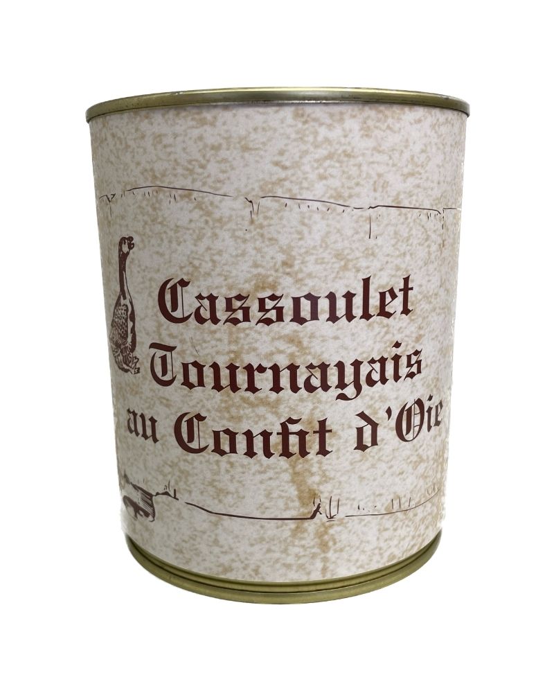 CASSOULET WITH GOOSE CONFIT AND TOURNAYAIS BEANS