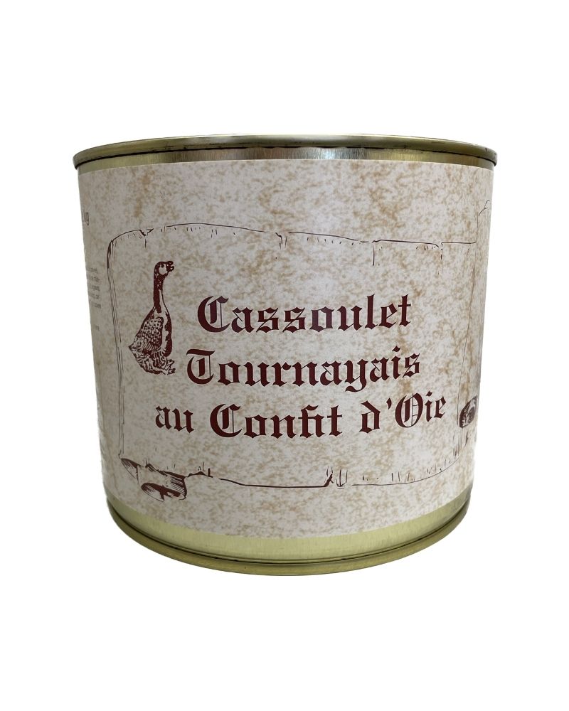 CASSOULET AU CONFIT D'OIE ET HARICOTS TOURNAYAIS