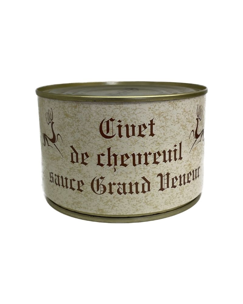 CIVET DE CHEVREIL SAUCE GRAND VENEUR