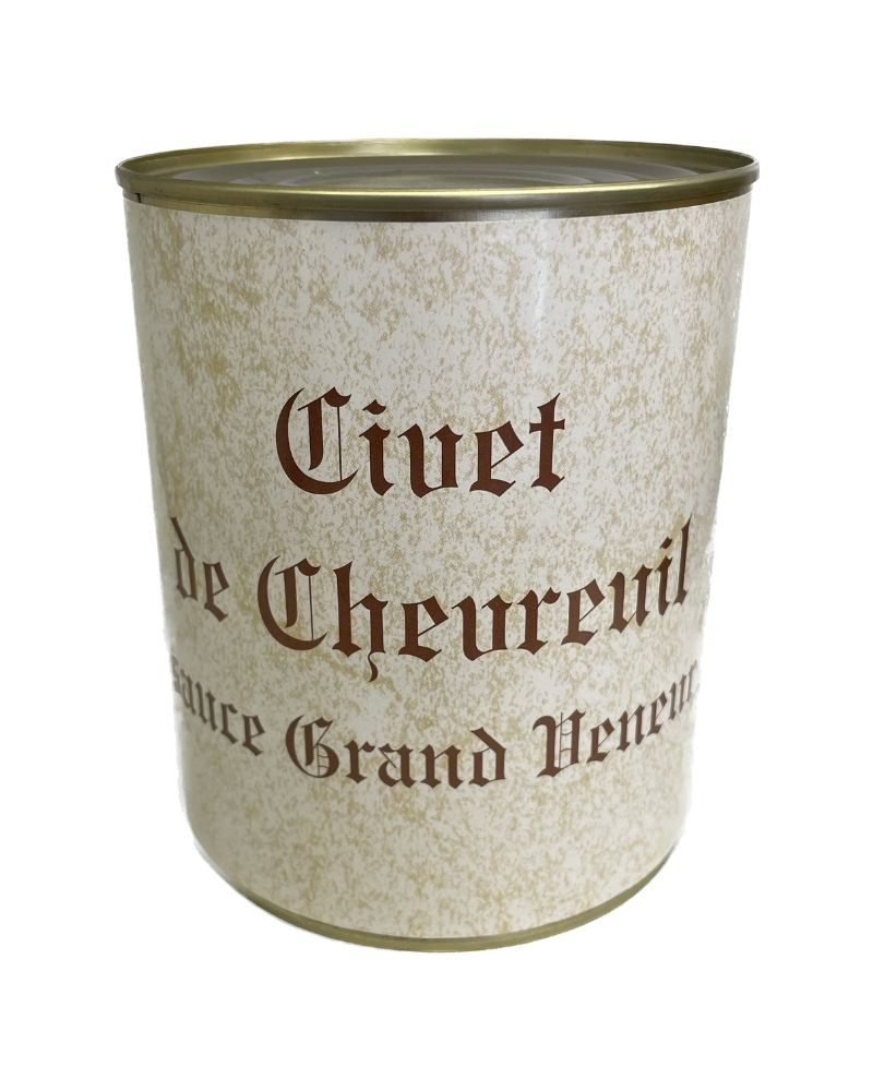 CIVET DE CHEVREIL SAUCE GRAND VENEUR