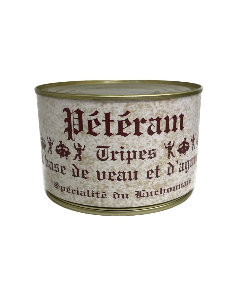 LE PETERAM "TRIPES Ã BASE DE VEAU ET DE MOUTON"