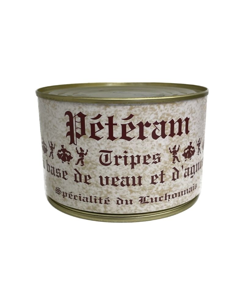 LE PETERAM "TRIPES Ã  BASE DE VEAU ET DE MOUTON"