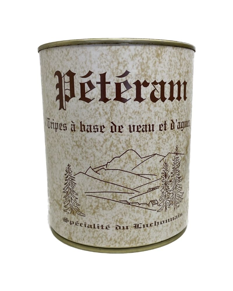 LE PETERAM "TRIPES Ã BASE DE VEAU ET DE MOUTON"