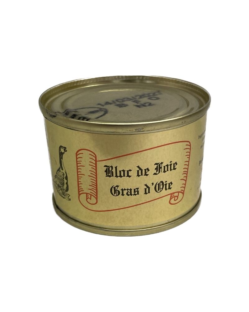 BLOC DE FOIE GRAS D'OIE AVEC MORCEAUX