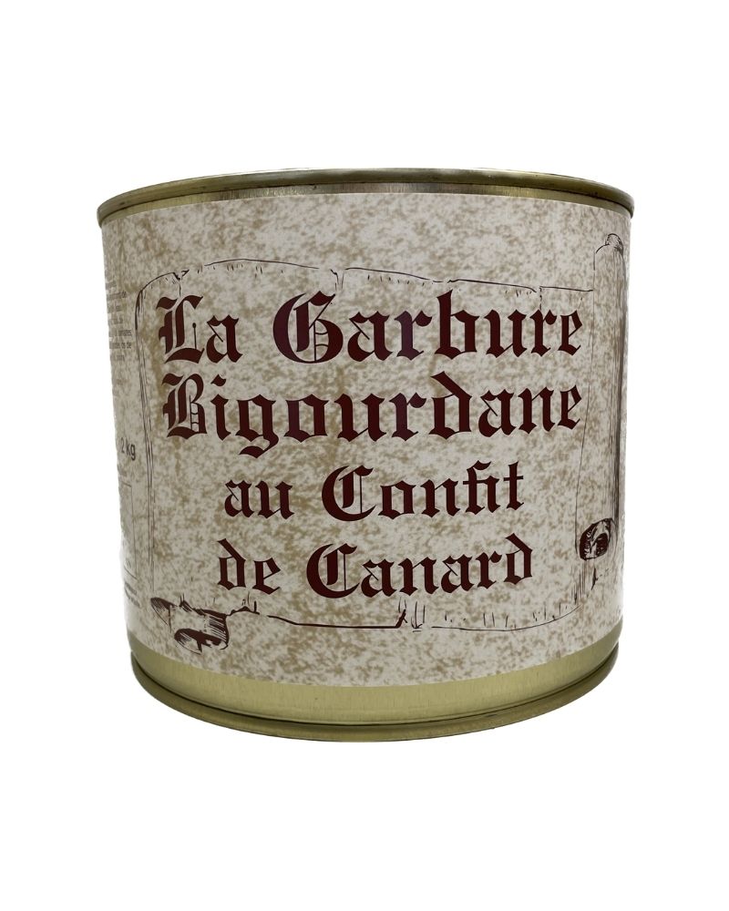 GARBURE BIGOURDANE AU CONFIT DE CANARD