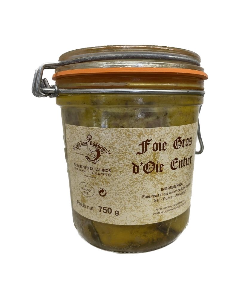 FOIE GRAS D'OIE ENTIER