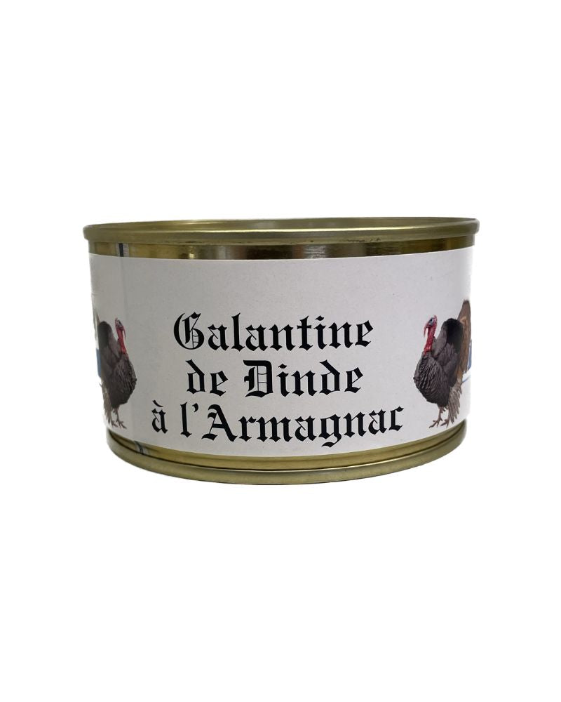 TURKEY GALANTINE WITH OLIVES, SCENTED WITH OLD ARMAGNAC