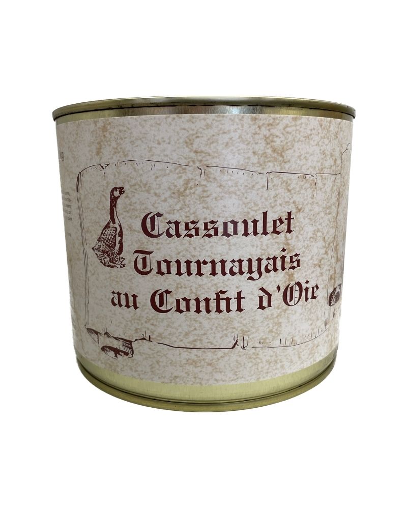 CASSOULET WITH GOOSE CONFIT AND TOURNAYAIS BEANS
