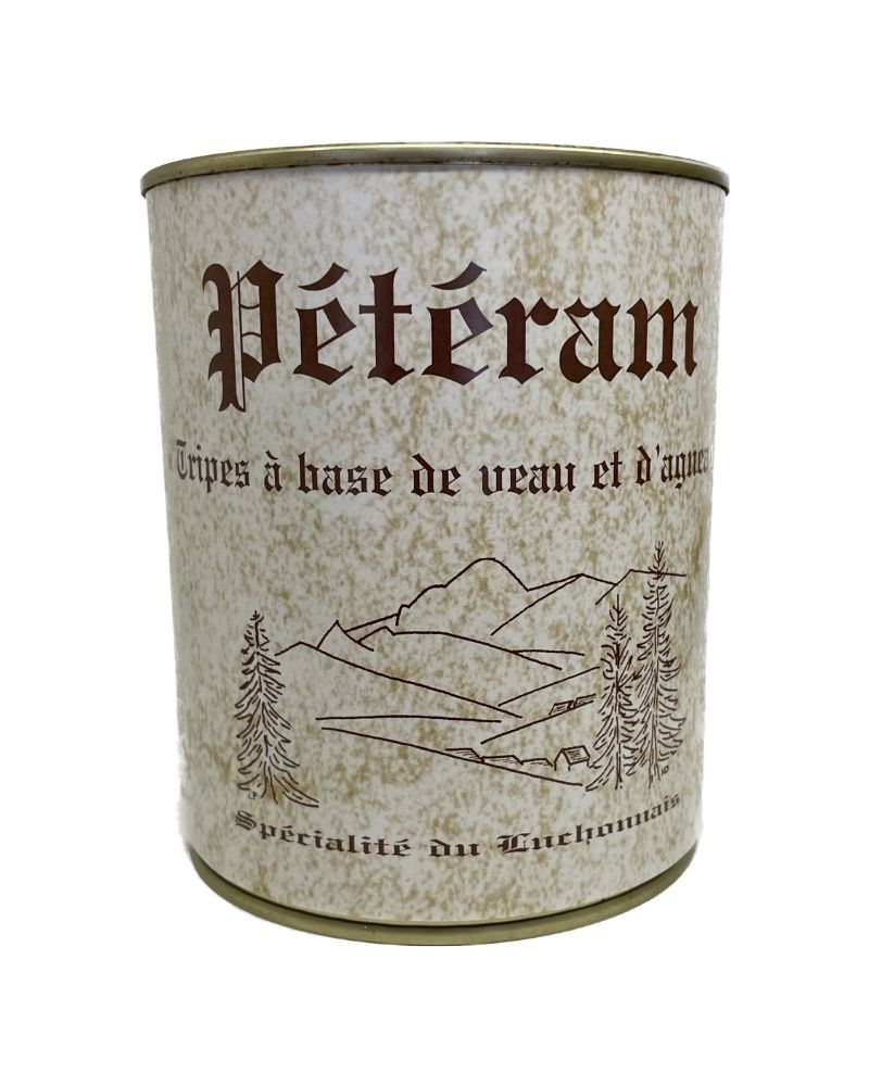 THE PETERAM "TRIPES MADE FROM VEAL AND SHEEP"