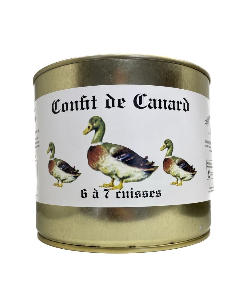 CONFIT DE CANARD CUISSES 2kg