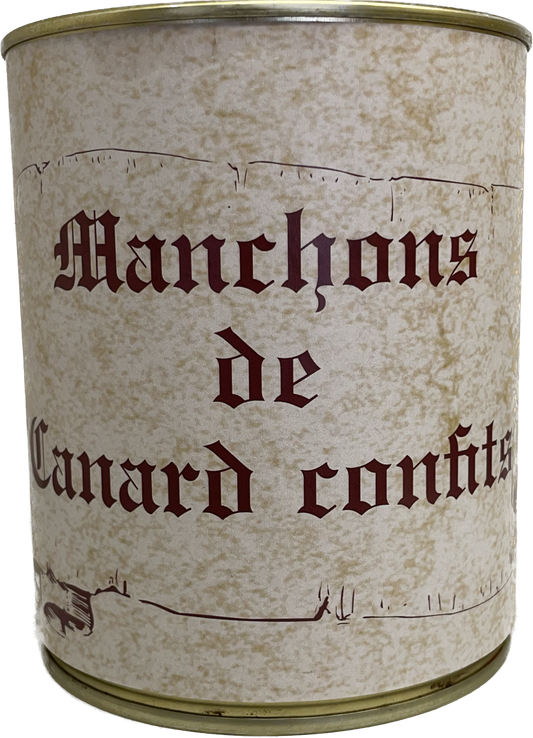 MANCHONS DE CANARDS CONFITS 750g